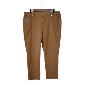 Chico's The So Slimming Girlfriend Ankle Slim Fit Jeans